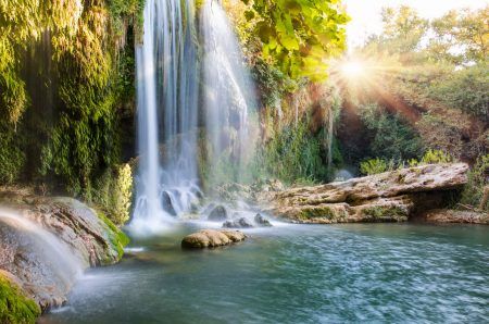 Famous Kursunlu Waterfalls in Antalya