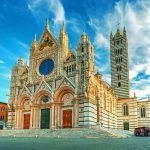 Siena Cathedral (Duomo di Siena) is a medieval church, now dedicated to the Assumption of Mary, completed between 1215 and 1263, Siena, Italy