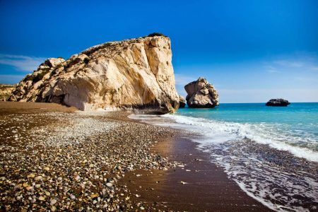 Aphrodite’s legendary birthplace in Paphos, Cyprus