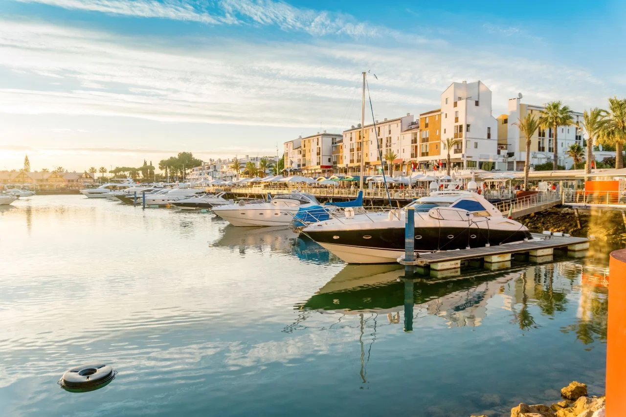 Beautiful marina in touristic and rich Vilamoura, Quarteira, Algarve, Portugal