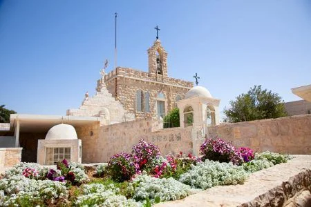 Milk Grotto church in Bethlehem, Palestine, Israel