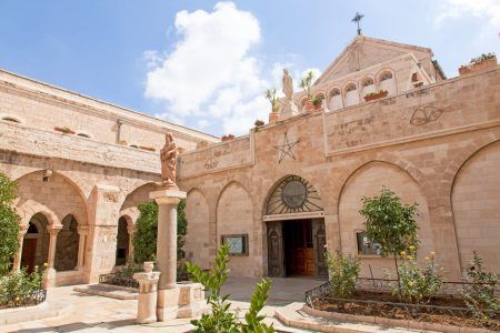 Palestine. City of Bethlehem. Church of the Nativity of Jesus Christ