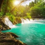 Chet-Sao-Noi waterfall in Khao Yai National Park, Saraburi province, Thailand.