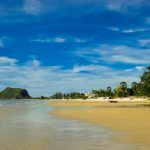 Pranburi Beach at Thailand