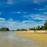 Pranburi Beach at Thailand