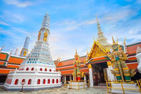 Wat Phra Kaew in Bangkok is a sacred temple and it’s a part of the Thai grand palace, the Temple that houses an ancient Emerald Buddha