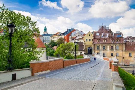 Old town in City of Lublin, Poland, Europe