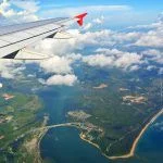 Phuket view from the plane