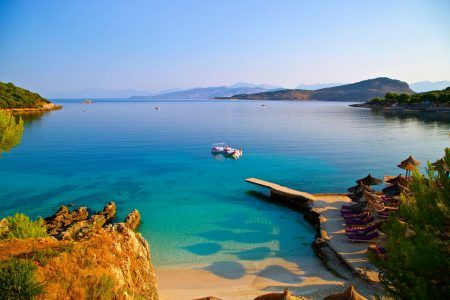 Ksamil in Albania