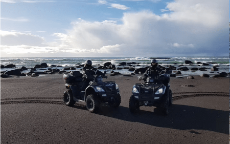 black beach atv golden circle iceland