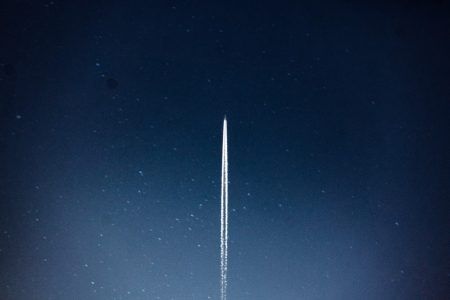 spaceshuttle sky stars