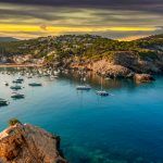 Cala,Vedella,Vadella,In,Sant,Josep,At,Balearic,Islands.,Ibiza,