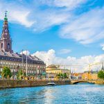 Christiansborg Slot Palace in Copenhagen, Denmark