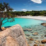 Emerald sea in the beach of Capriccioli, Costa Smeralda, Olbia, Arzachena – Sardinia
