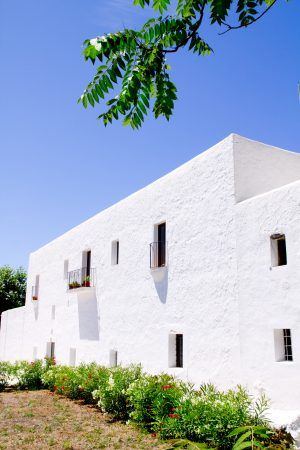 Ibiza,White,Church,In,Sant,Carles,Peralta,San,Carlos,Mediterranean