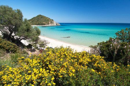 Monte Turno beach in castiadas sardinia