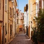 Old town of Antibes, France