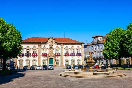 Braga City Hall or Pacos do Concelho de Braga is a municipal hall in the centre of Braga city, Portuga