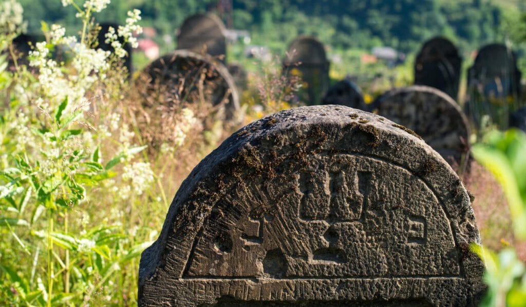 Gravestone of Jewish victims