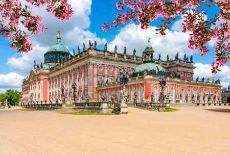 New Palace (Neues Palais) in Sanssouci park, Potsdam, Germany