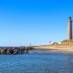Skagen lighthouse, the northernmost dishes of the city