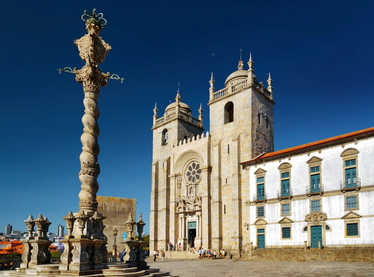 The Porto Cathedral is a popular tourist attraction of Portugal.