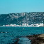 View of Shengjin,Albania