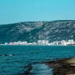 View of Shengjin,Albania
