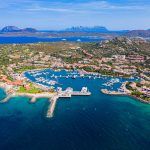 Porto Rotondo Sardinia drone view