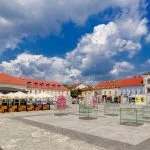 Oswiecim Main Market square