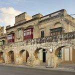 Wignacourt Aqueduct in Santa Venera. Malta