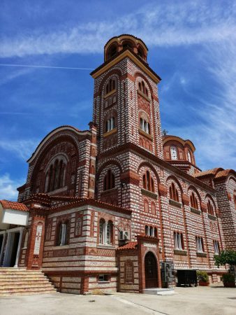 Beautiful Greek Ortodox Church in Nea Kallikrateia