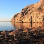 Kamari beach – Santorini