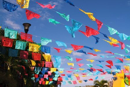 playa del carmen tourist center of the Yucatan Peninsula Mexico