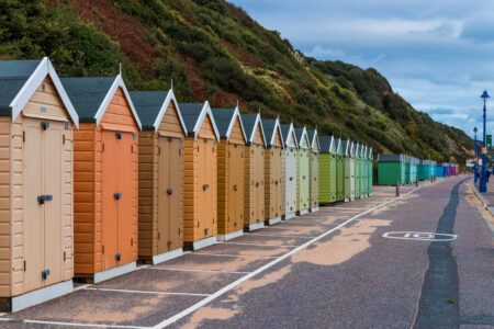 Bournemouth beach uk