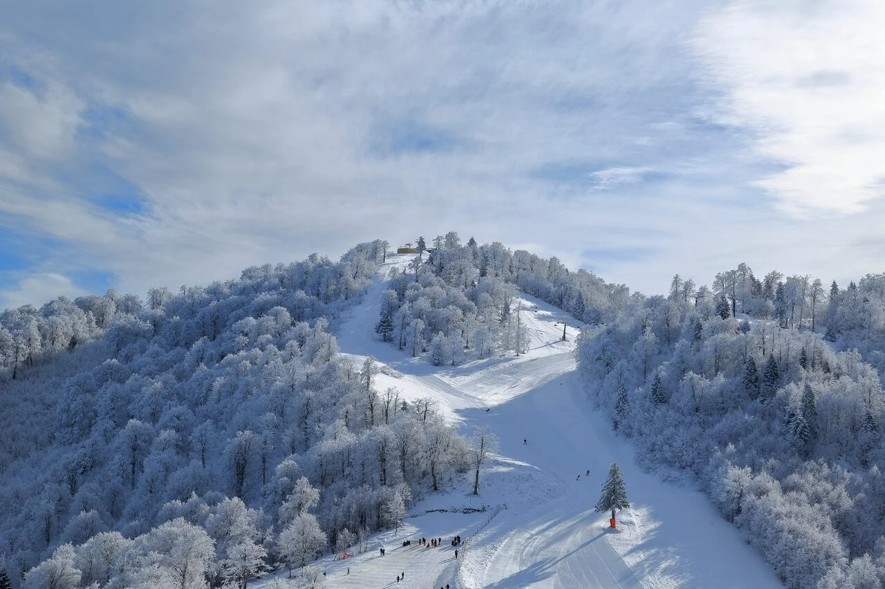 Kartepe Mountain, Ski center, Kocaeli, Turkey