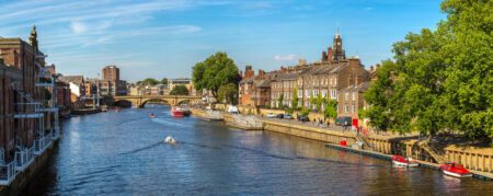 Panorama of River Ouse in York