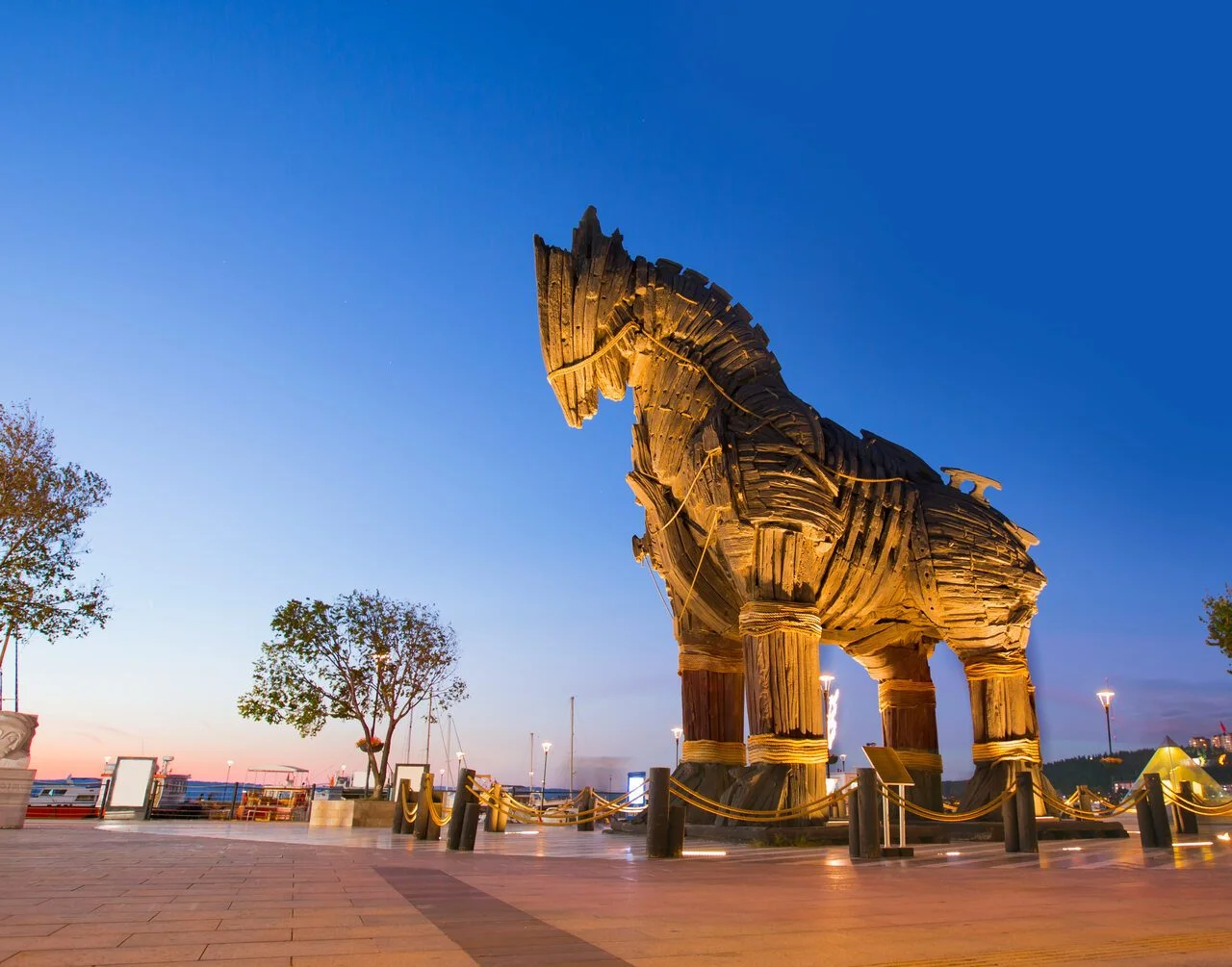 Trojan horse, Canakkale Turkey