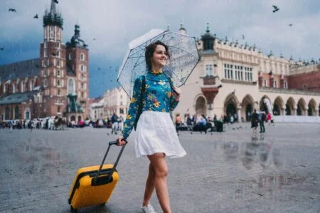 Young wojen in krakow
