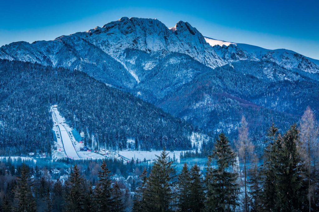 Sleeping Knight - Giewont Hill view from Zakopane
