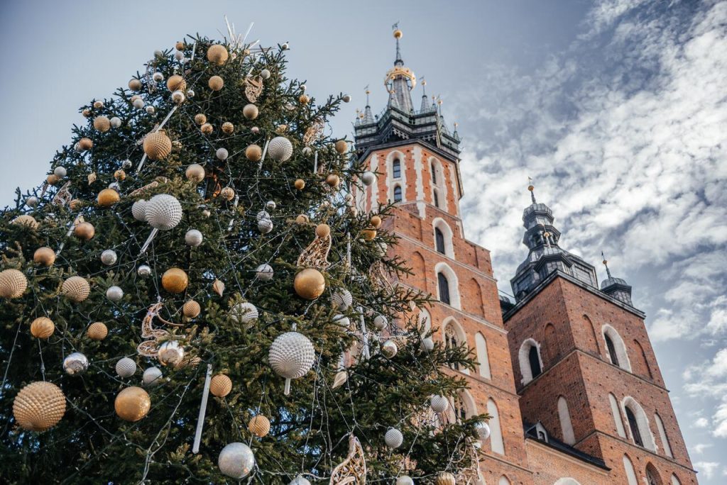 Krakow Christmas tree